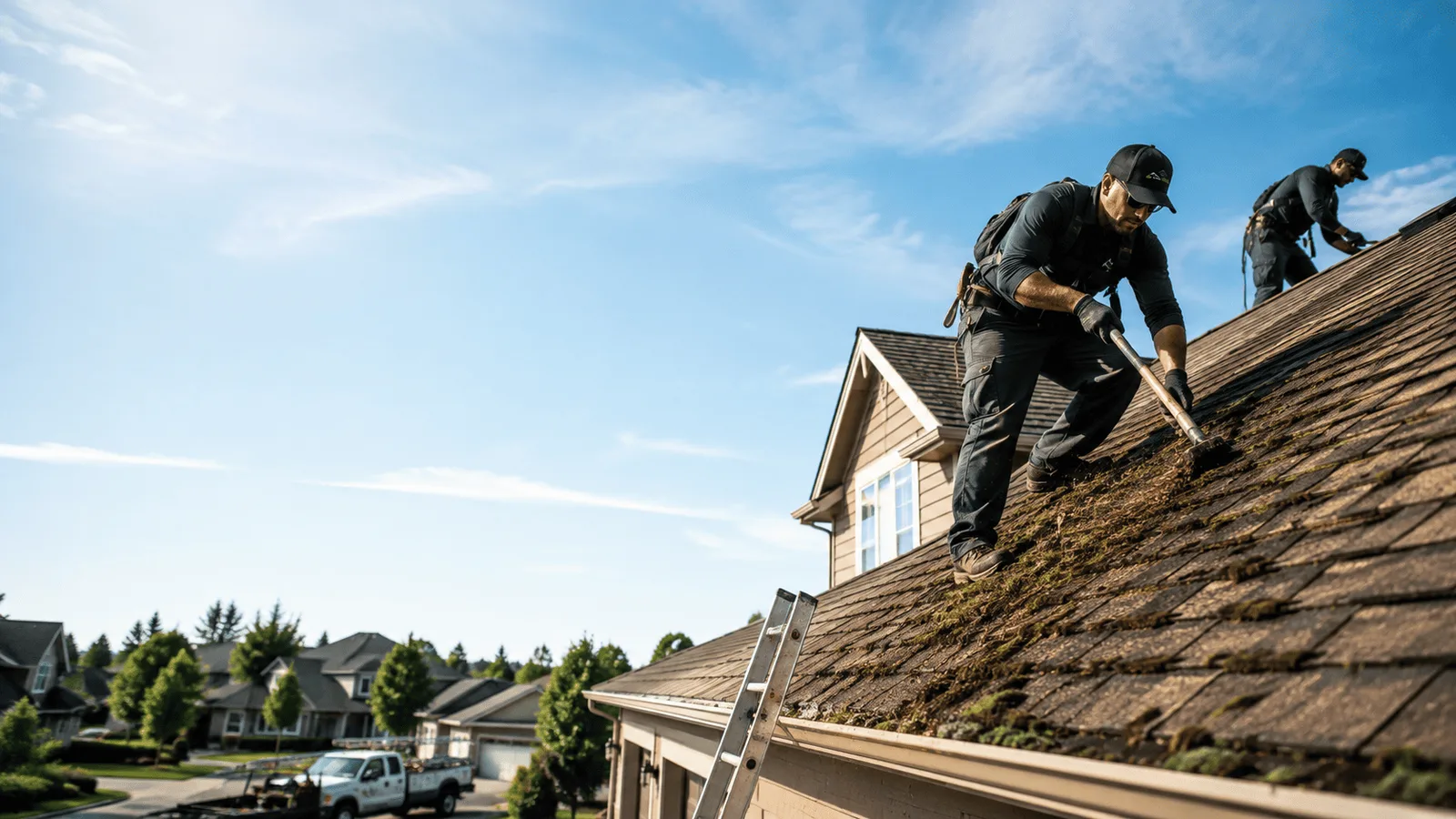 Roof Moss Removal in Rehoboth, MA near me